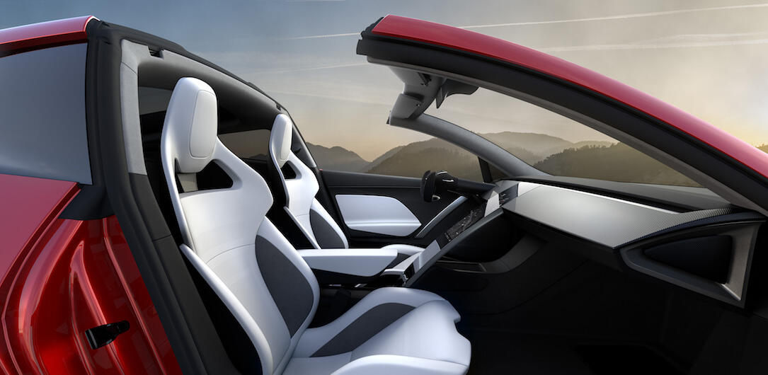 Bild › Tesla Roadster Interior