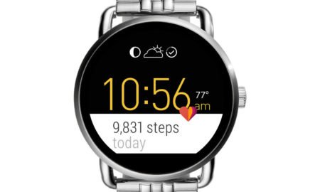 Fossil Q Wander Ausschnitt