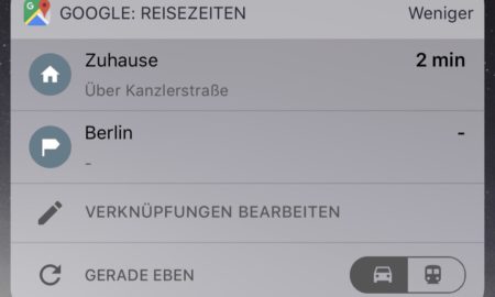 Google Maps Reisezeiten Ios
