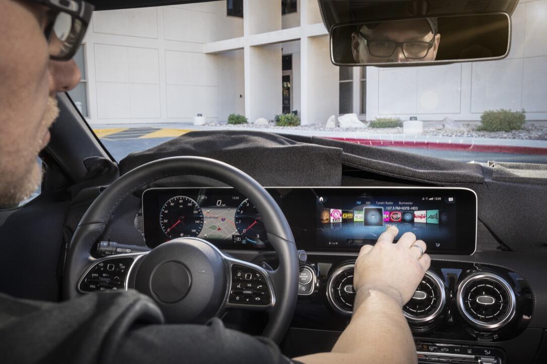 Mercedes Benz Auf Der Consumer Electronics Show (ces, 2018) In Las Vegas