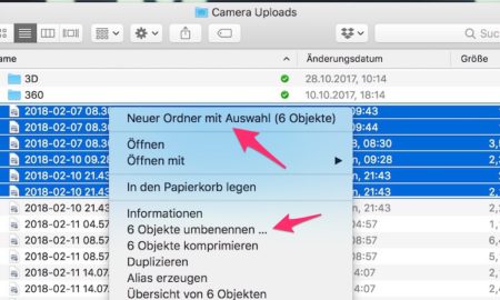 Macos Neuer Ordner
