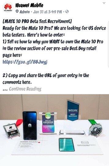 Mate 10 Pro Fake Reviews