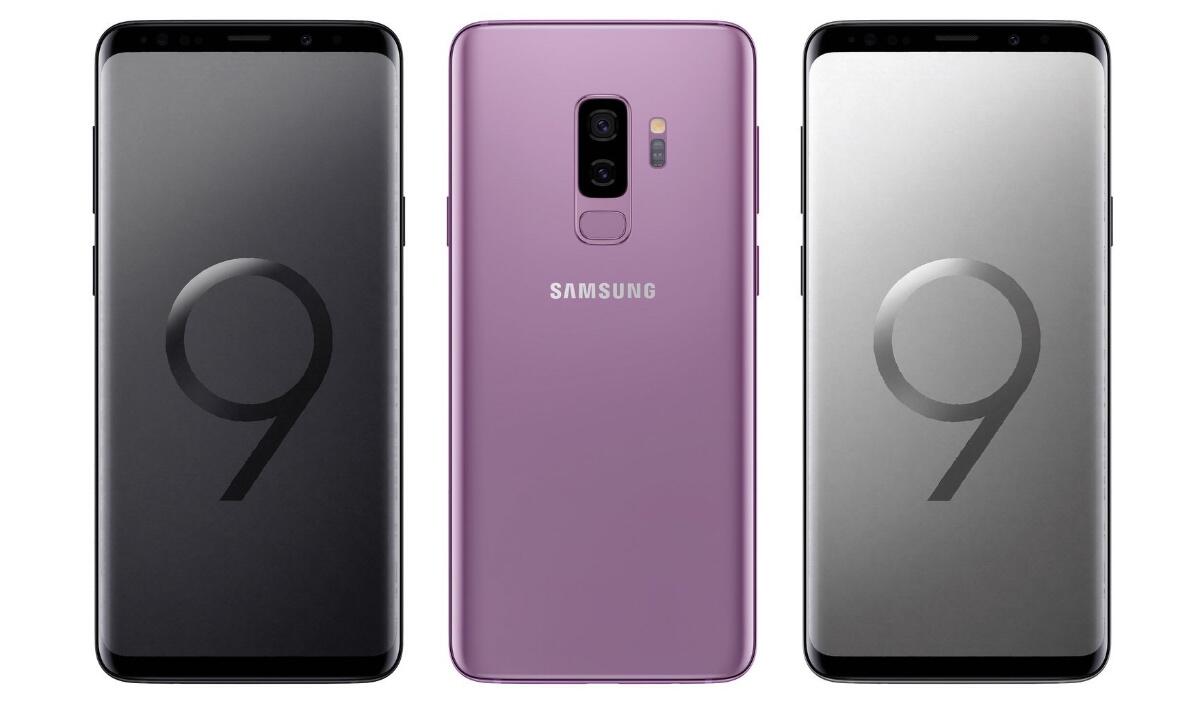 Samsung Galaxy S9 Header