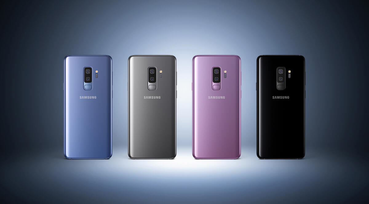 Samsung Galaxy S9 Plus Farben