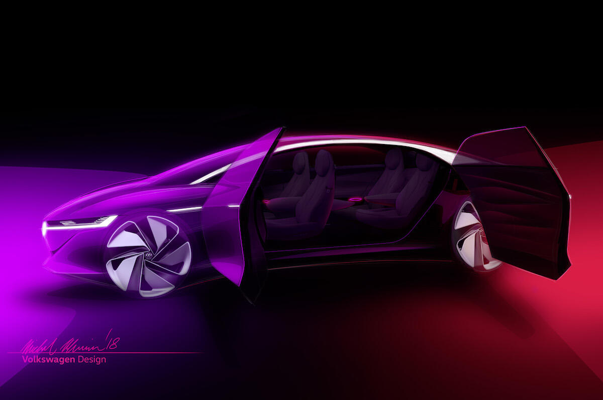 Vw Volkswagen Id Vizzion Seite