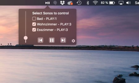 Menu Bar Controller For Sonos