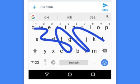 Tastatur Header Gboard