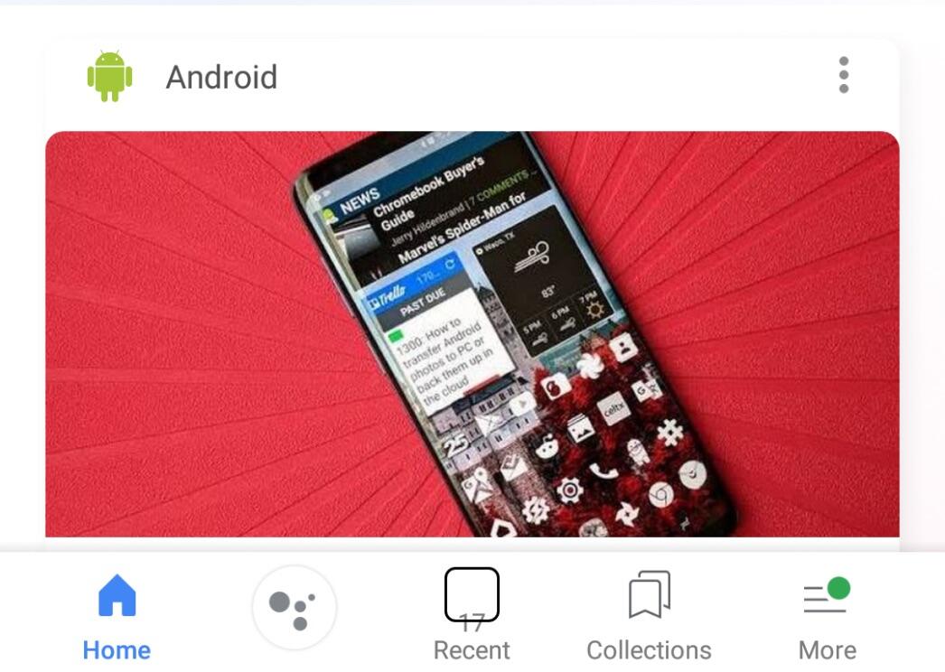 GoogleApp Version 8.0 mit „Material Design 2″ Elementen