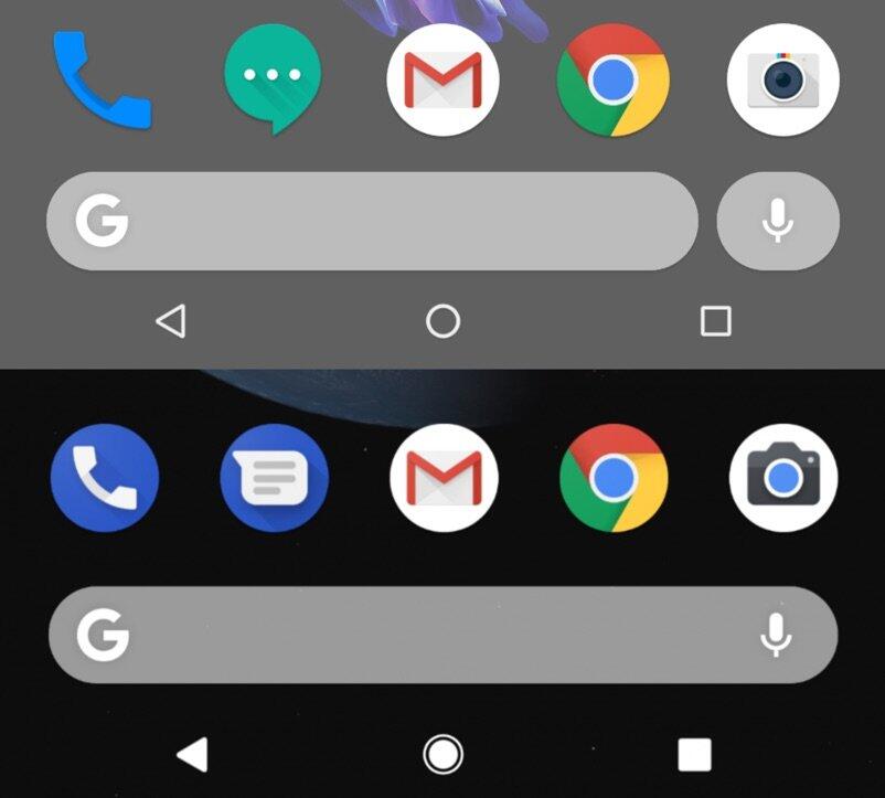 Google Pixel Launcher Suchleiste Neu Vergleich