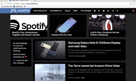 Mobiflip Darkmode