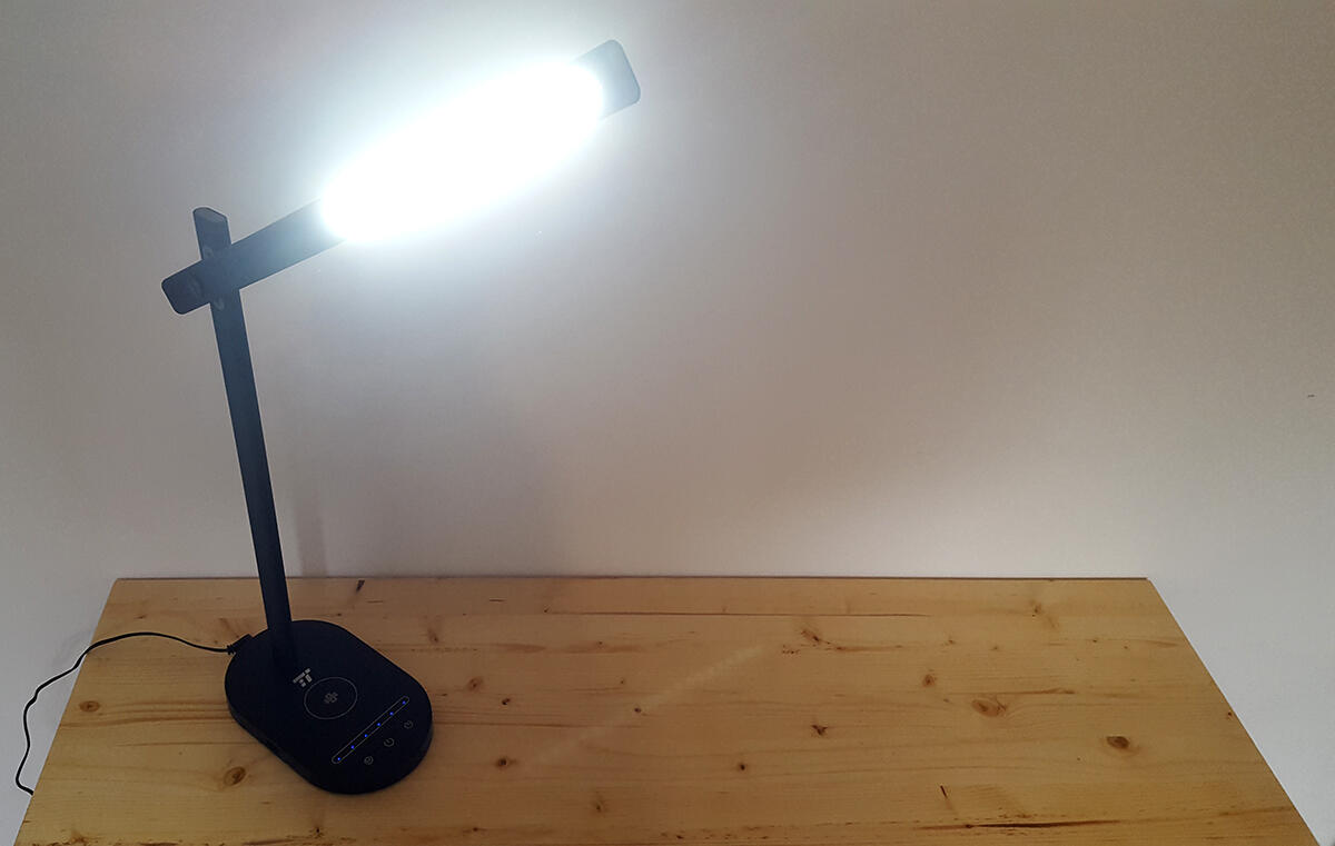 Taotronics Schreibtischlampe Leuchtkraft