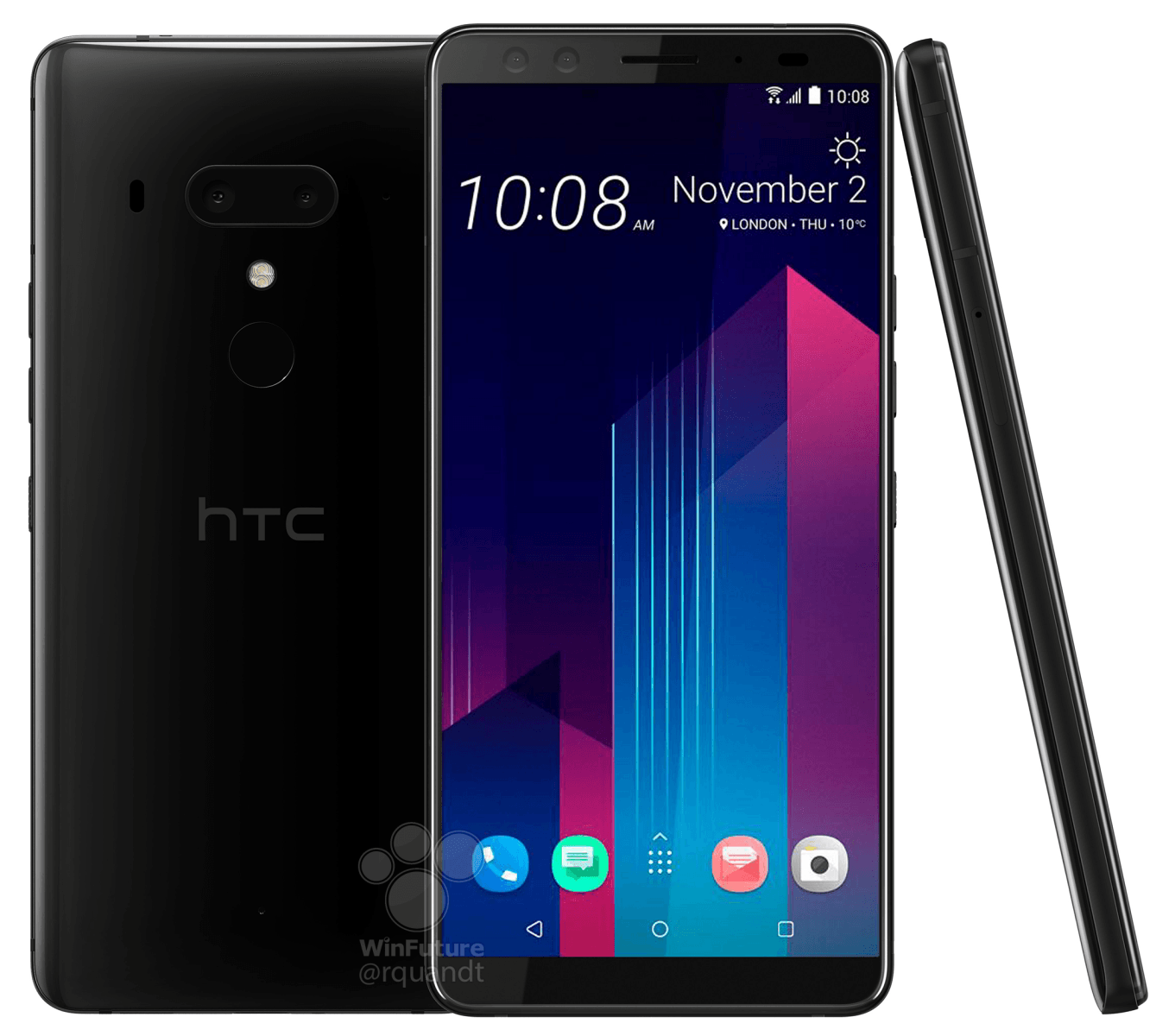 HTC U12+ von HTC selbst geleaked