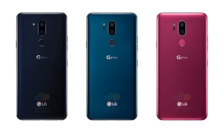 Lg G7 Thinq Back Colors