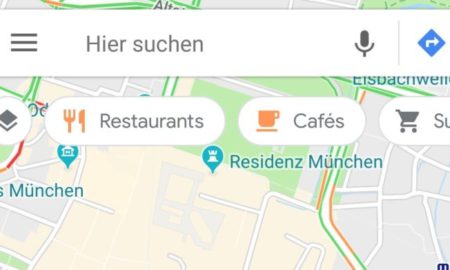 Maps Floating Bar