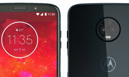 Moto Z3 Play Deep Indigo Header