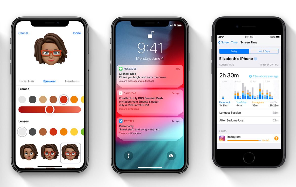 Apple Ios 12 Header