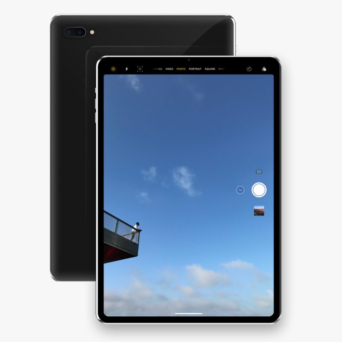Apple Ipad Pro 2018 Konzept Back