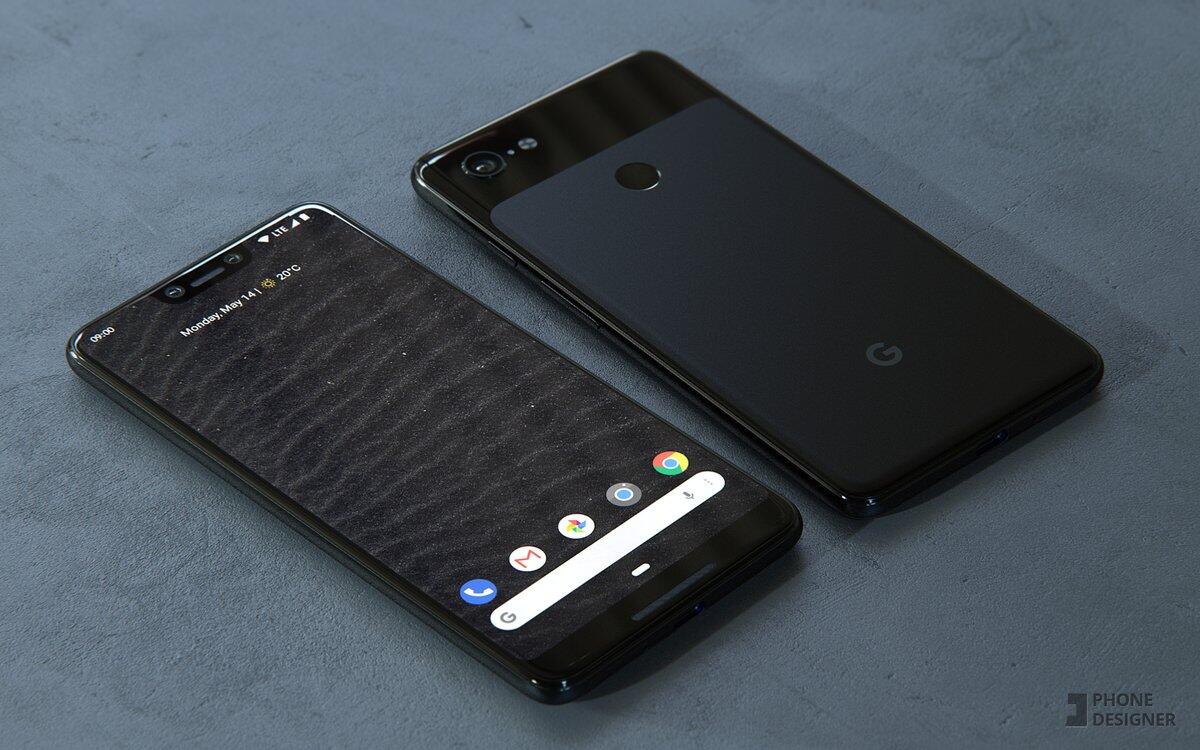 Google Pixel 3 Xl Mockup Header