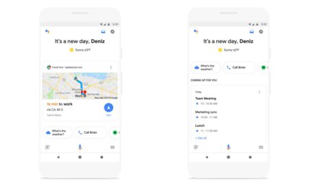 Google Assistant Snapshot Header