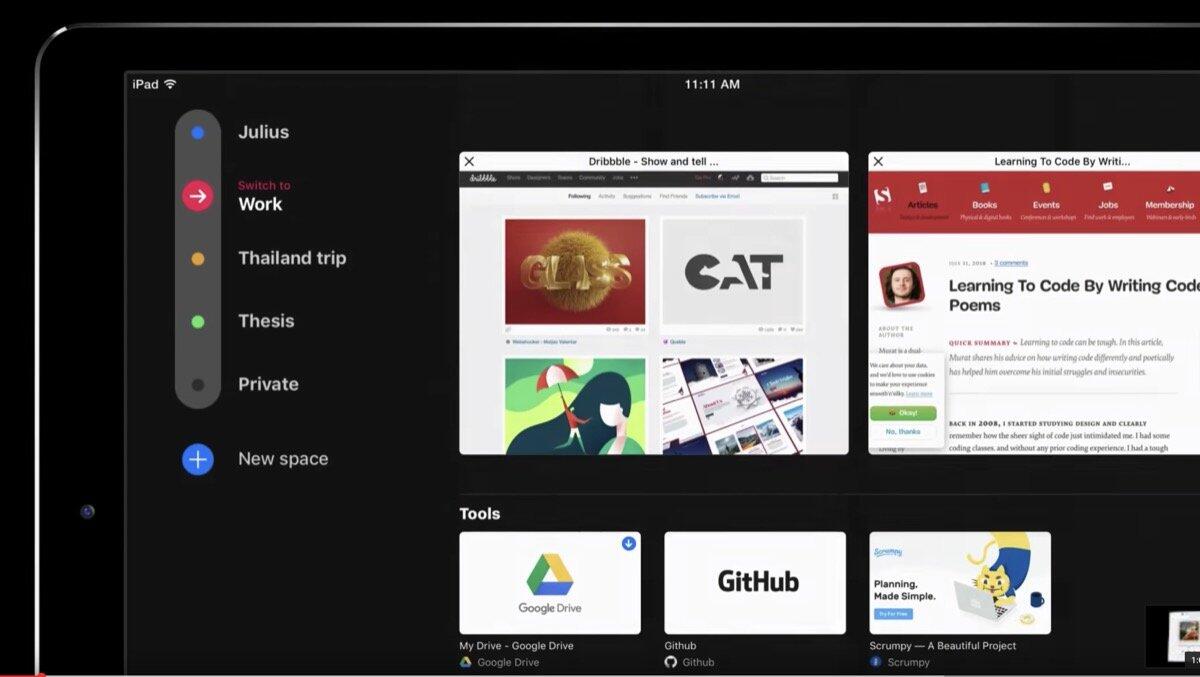 Refresh Browser Konzept