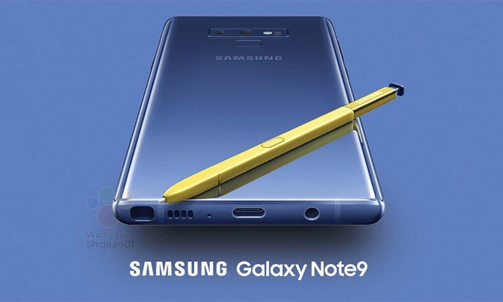 Samsung Galaxy Note 9 Leak Header