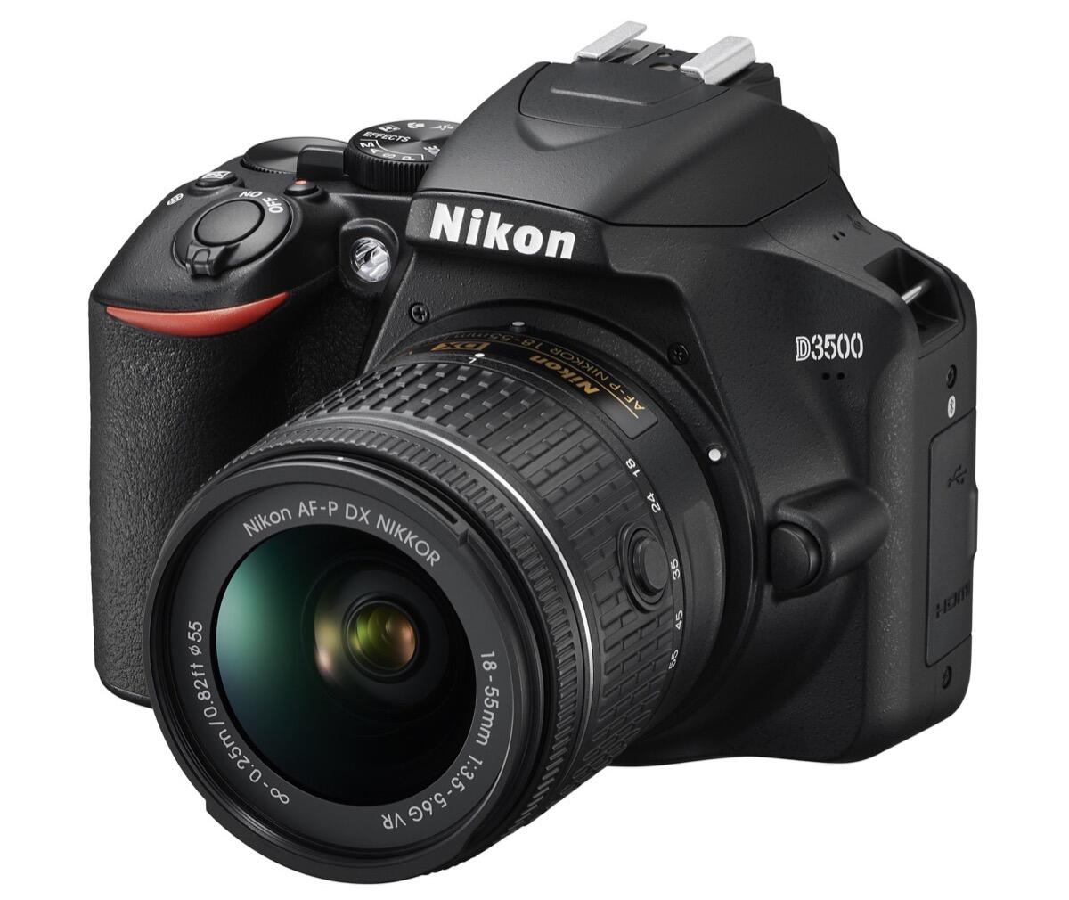 D3500 Afp 18 55 Vr Front34l