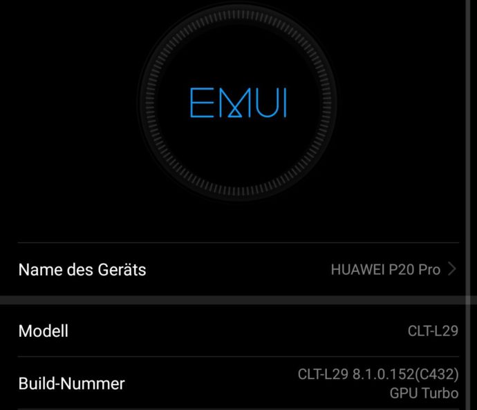 Huawei P20 Pro Firmware Update Gpu Turbo