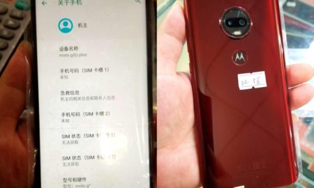 Moto G6 Plus Notch