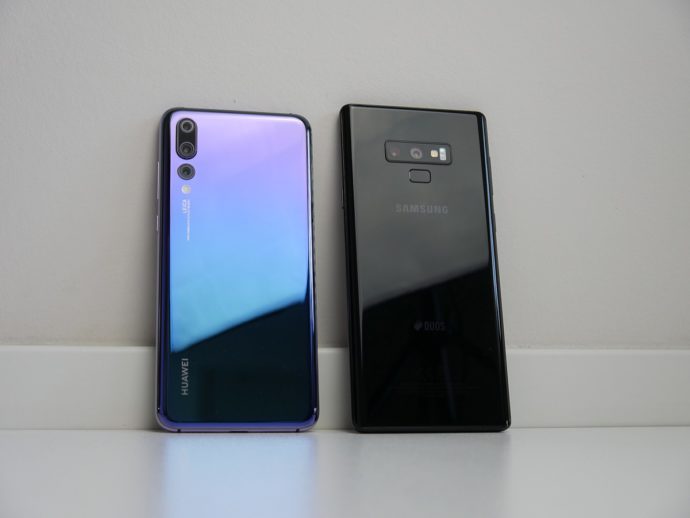 P20 Pro Note 9 Back