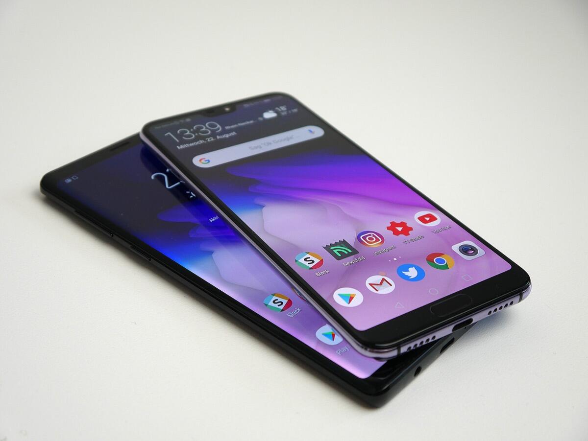 P20 Pro Note 9 Top