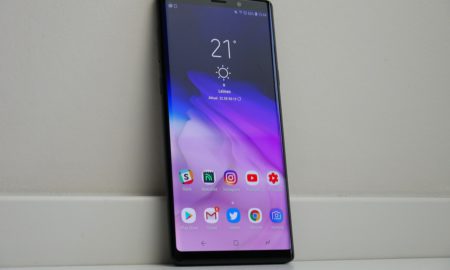 Samsung Galaxy Note 9 Front Header