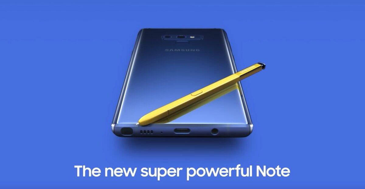 Samsung Galaxy Note 9 Leak
