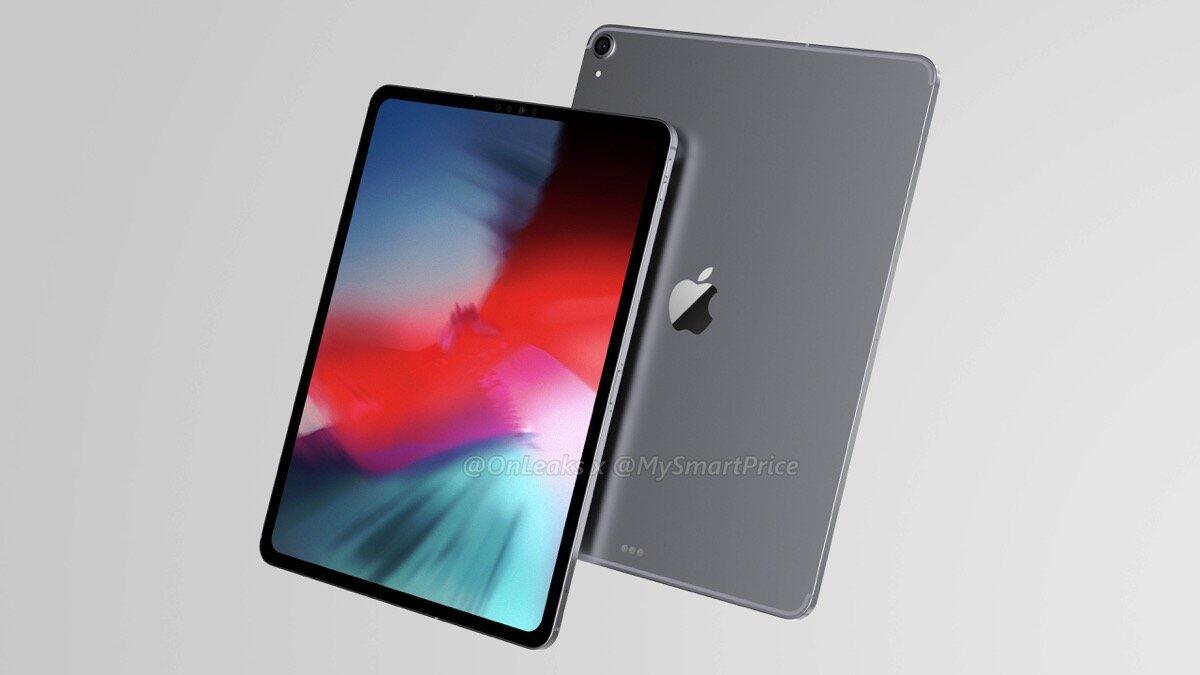 iOS 12.1 Beta: Apple iPad Pro 2018 mit Face ID im Querformat und USB C