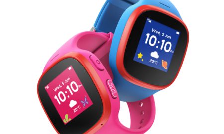 Die V Kids Watch By Vodafone Verbindet Eltern Sicher Mit Ihren Kindern Blau Pink