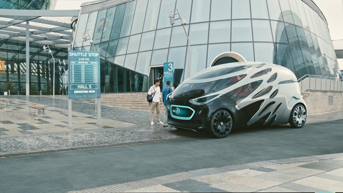 Mercedes Benz Vision Urbanetic