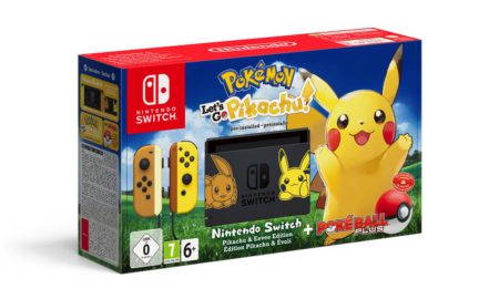 Nintendo Switch Pukachu Edition