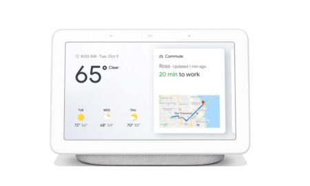 Google Home Hub Header