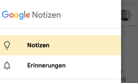 Google Notizen Keep