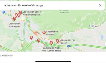Maps Google Elektro Stationen