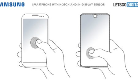 Samsung Patent Fingerabdruck Mockup