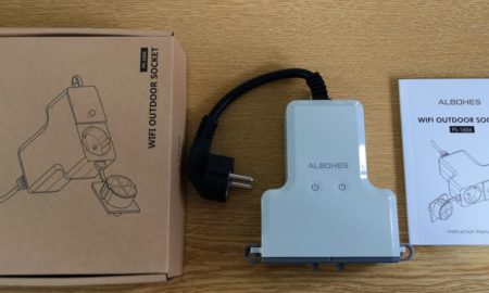 Albohes Wifi Outdoor Stecker Lieferumfang