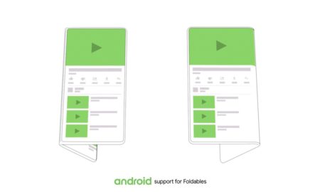 Android Google Displays Flatbar Ui