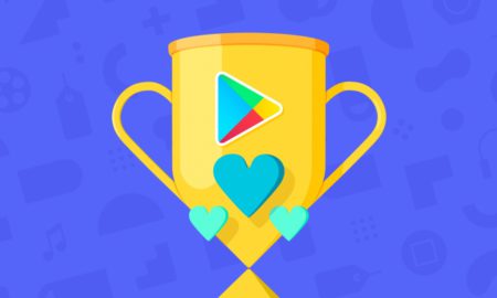 Google Play Store Award Header