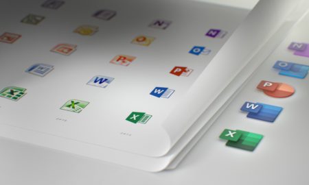 Microsoft Office Icons Header