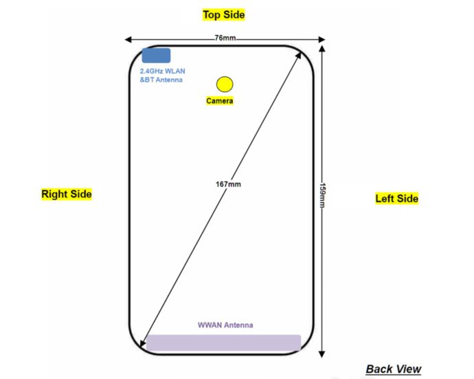 Motorola Moto G7 Power Skizze