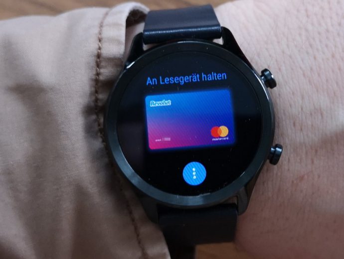 Ticwatch C2 Google Pay Revolut
