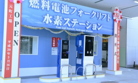 Toyota Wasserstoff Tankstelle
