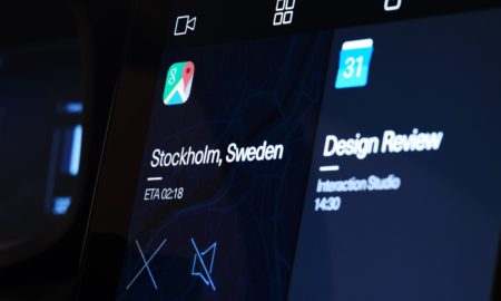 Android Auto Polestar Header