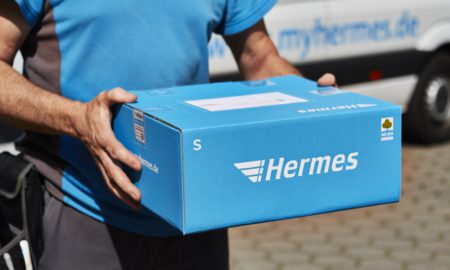 Hermes Paket Header
