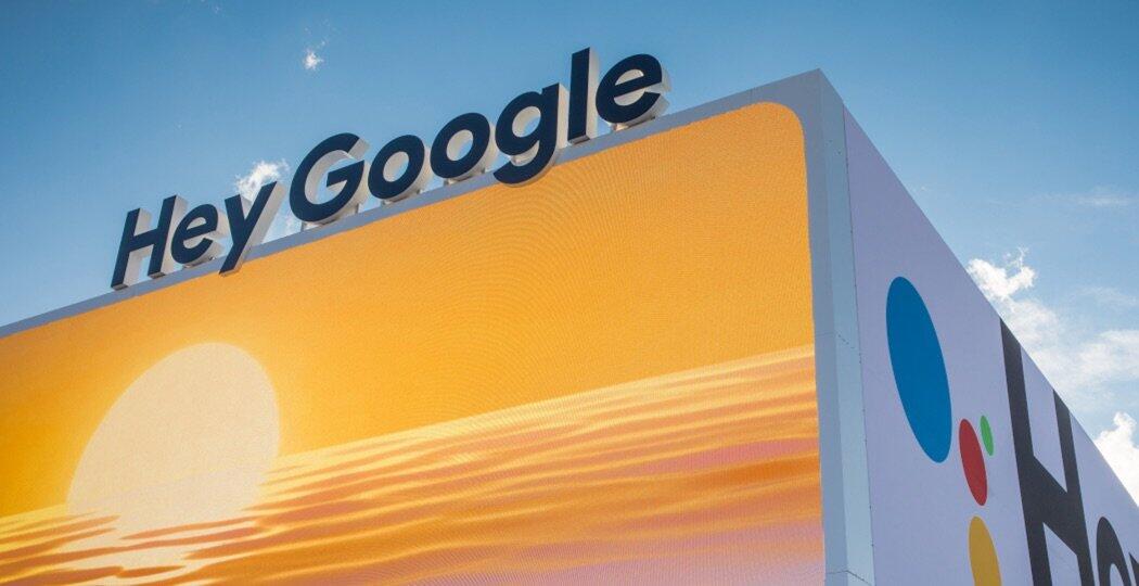 Hey Google Assistant Ces Header